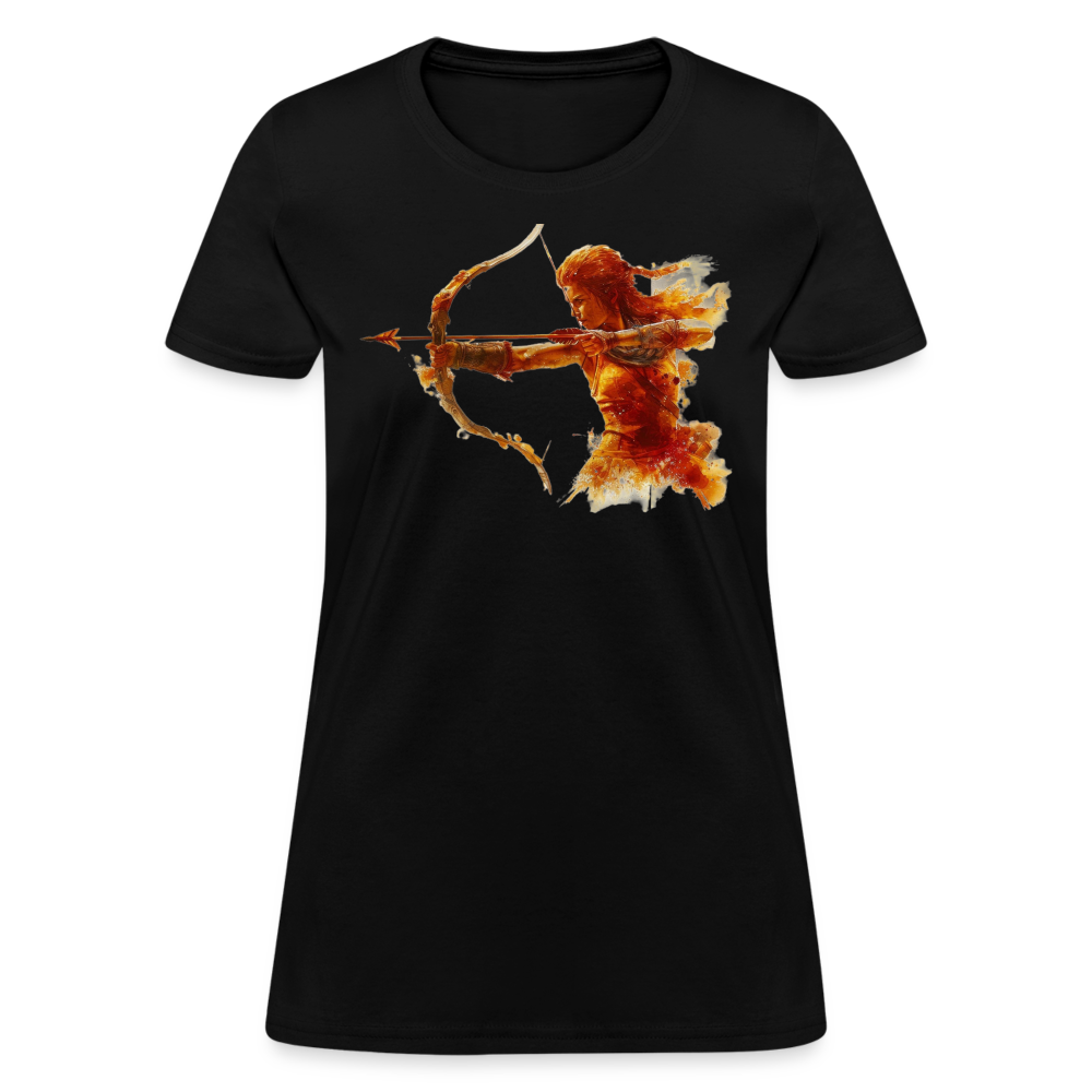 Women's Mythical Sagittarius T-Shirt - black