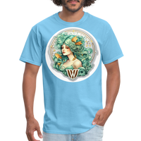 Thumbnail for Men's Symbol Virgo Classic T-Shirt - aquatic blue