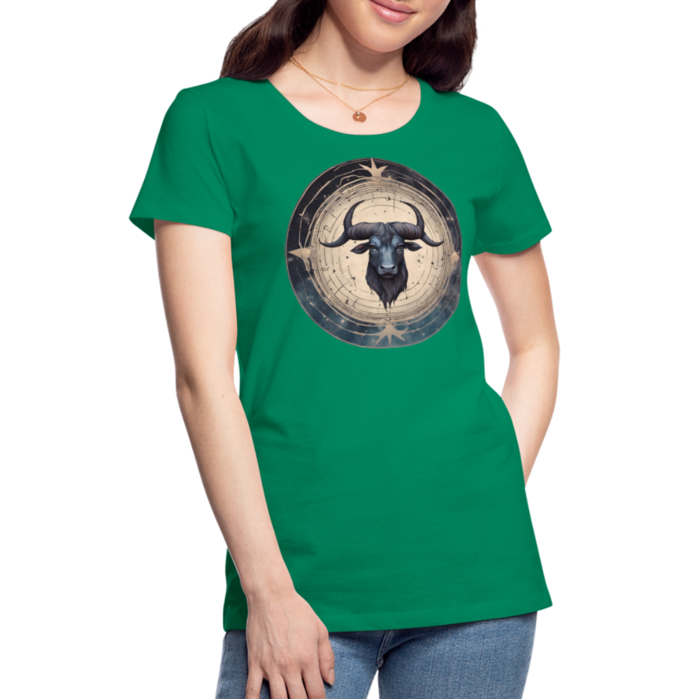 Women’s Mythical Taurus Premium T-Shirt - kelly green