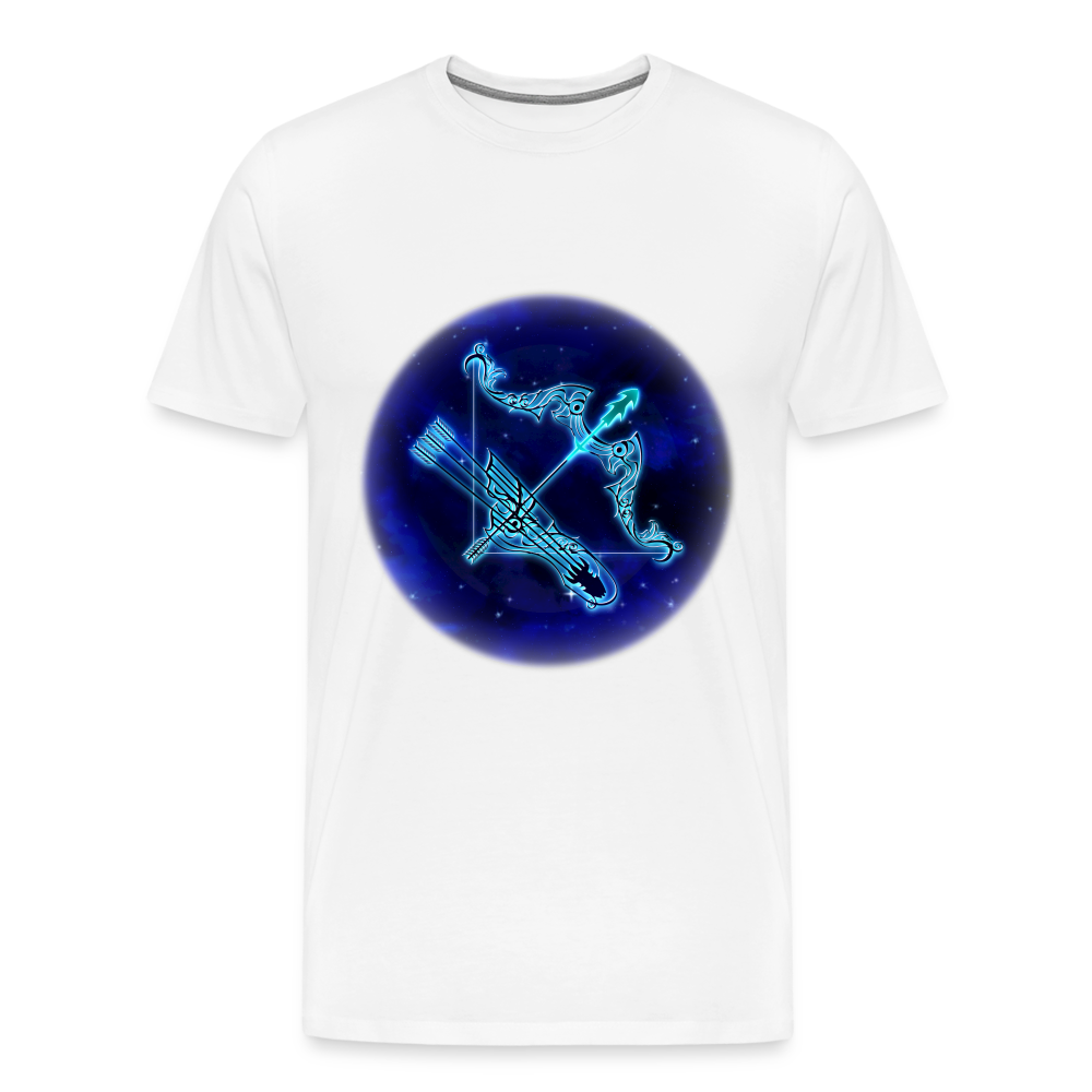 Men's Sagittarius Premium T-Shirt - white