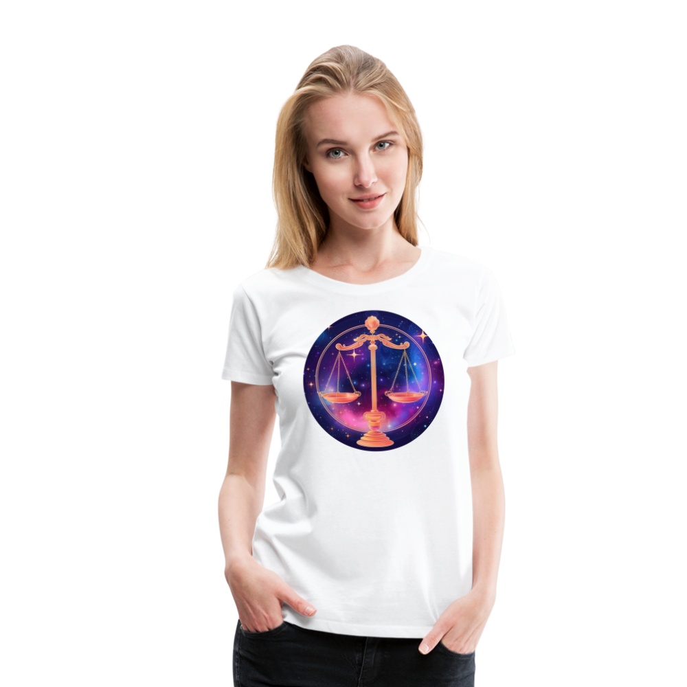 Women’s Magic Libra Premium T-Shirt - white