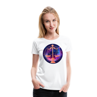 Thumbnail for Women’s Magic Libra Premium T-Shirt - white