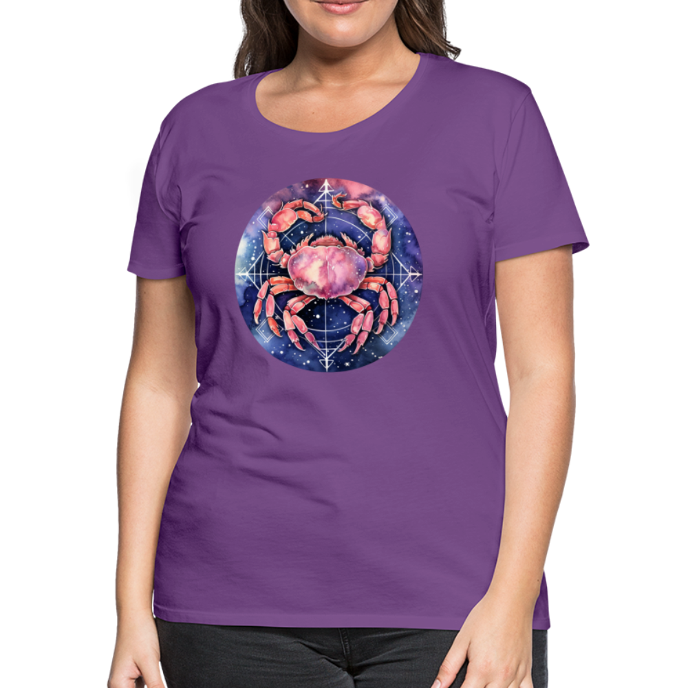 Women’s Mythical Cancer Premium T-Shirt - purple