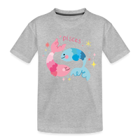 Thumbnail for Kid’s Pinky Pisces Premium Organic T-Shirt - heather gray