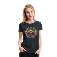 Thumbnail for Women’s Mosaic Cancer Premium T-Shirt - black