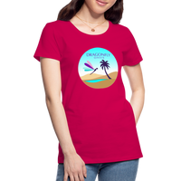 Thumbnail for Women's Dragonfly Oasis V.2 Premium T-Shirt - dark pink