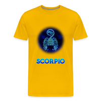 Thumbnail for Men's Scorpio Premium T-Shirt - sun yellow