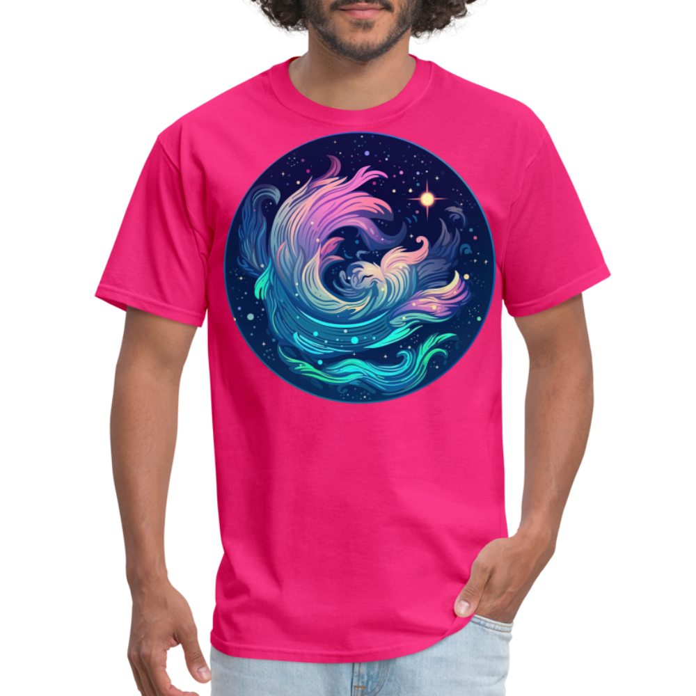 Men's Magic Aquarius Classic T-Shirt - fuchsia