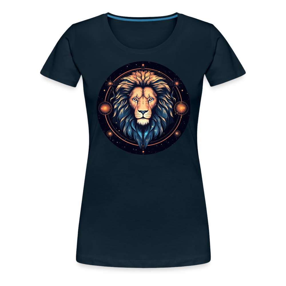 Women's Magic Leo Premium T-Shirt - deep navy