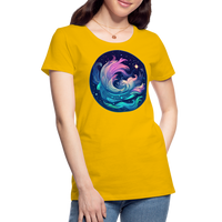 Thumbnail for Women’s Magic Aquarius Premium T-Shirt - sun yellow