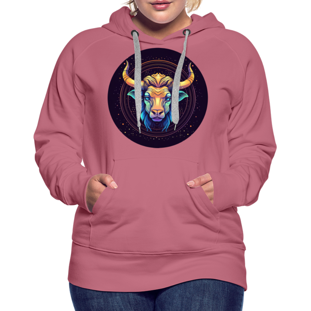 Women’s Magic Taurus Premium Hoodie - mauve