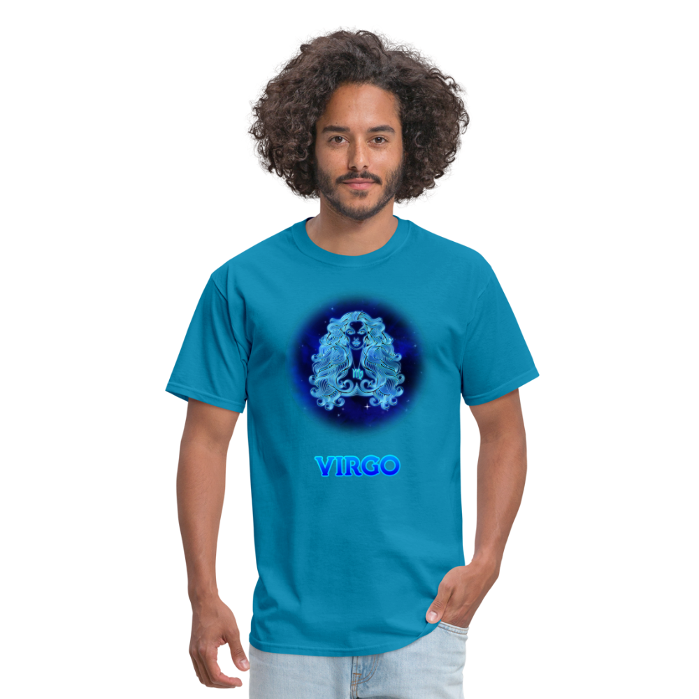 Men's Stellar Virgo Classic T-Shirt - turquoise