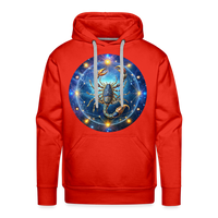 Thumbnail for Men’s Symbol Scorpio Premium Hoodie - red