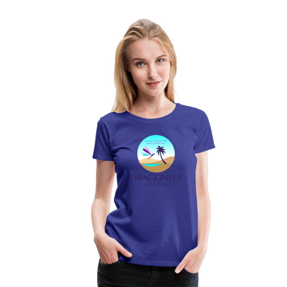 Women's Dragonfly Oasis V.1 Premium T-Shirt - royal blue