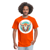 Thumbnail for Men's Symbol Taurus Classic T-Shirt - orange