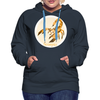 Thumbnail for Women’s Mosaic Scorpio Premium Hoodie - navy