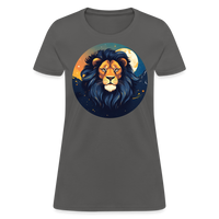 Thumbnail for Women's Mystic Leo T-Shirt - charcoal