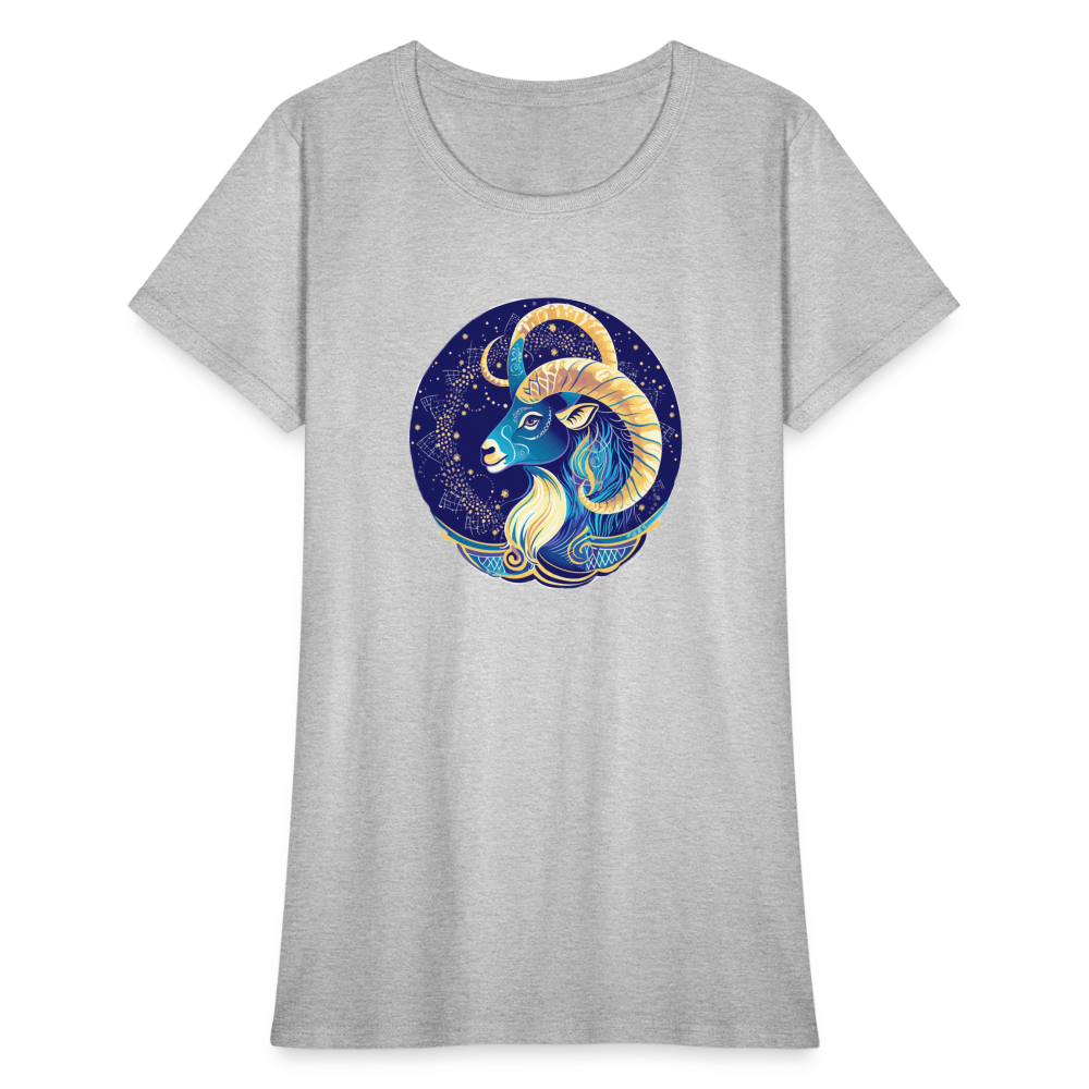 Women's Mythical Capricorn T-Shirt - heather gray