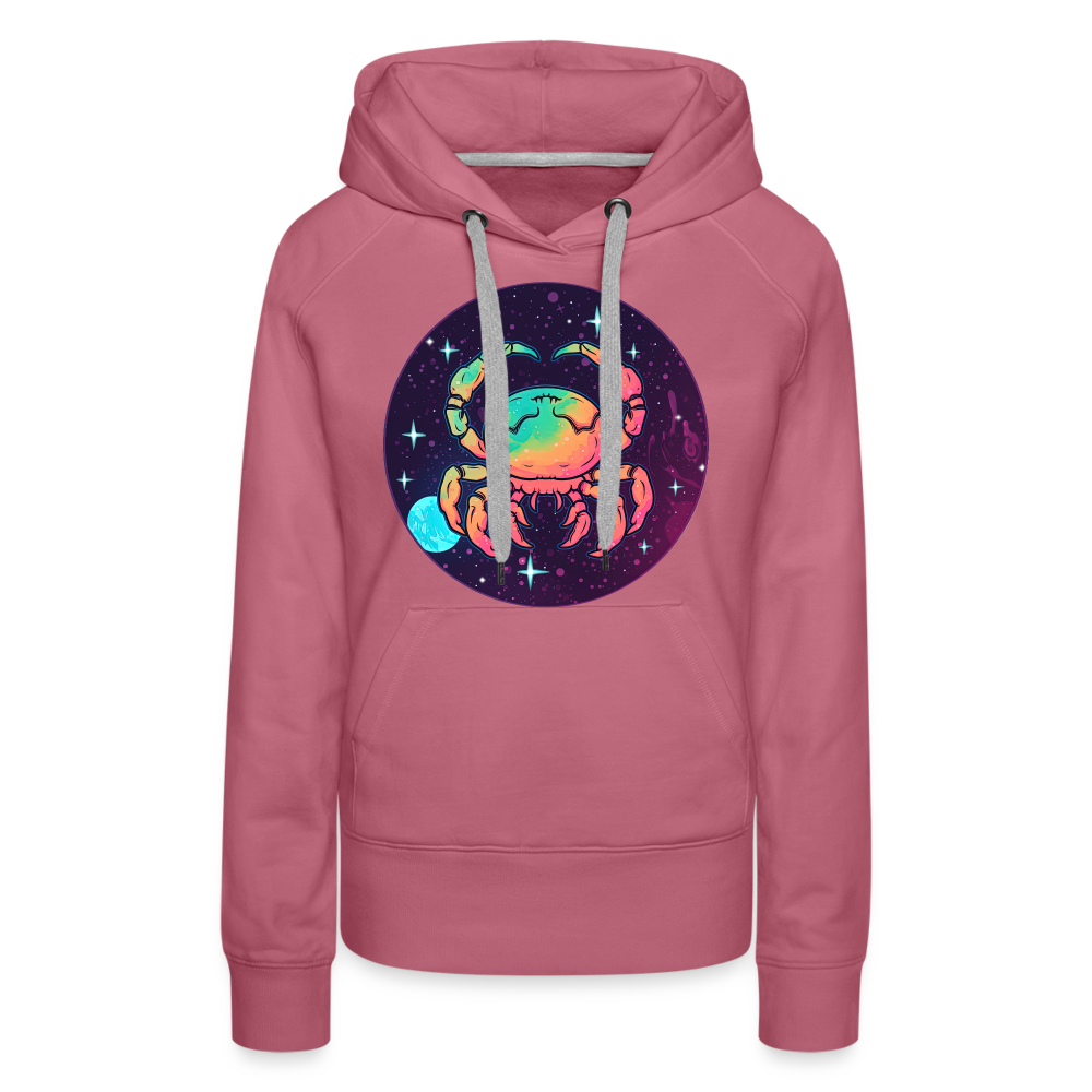 Women’s Mystic Cancer Premium Hoodie - mauve