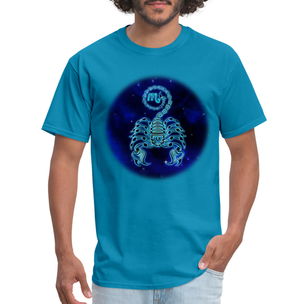 Men's Stellar Scorpio Classic T-Shirt - turquoise