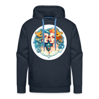 Thumbnail for Men’s Symbol Gemini Premium Hoodie - navy