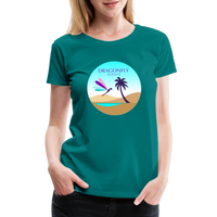 Thumbnail for Women's Dragonfly Oasis V.2 Premium T-Shirt - teal