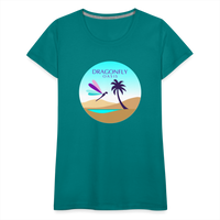 Thumbnail for Women's Dragonfly Oasis V.2 Premium T-Shirt - teal