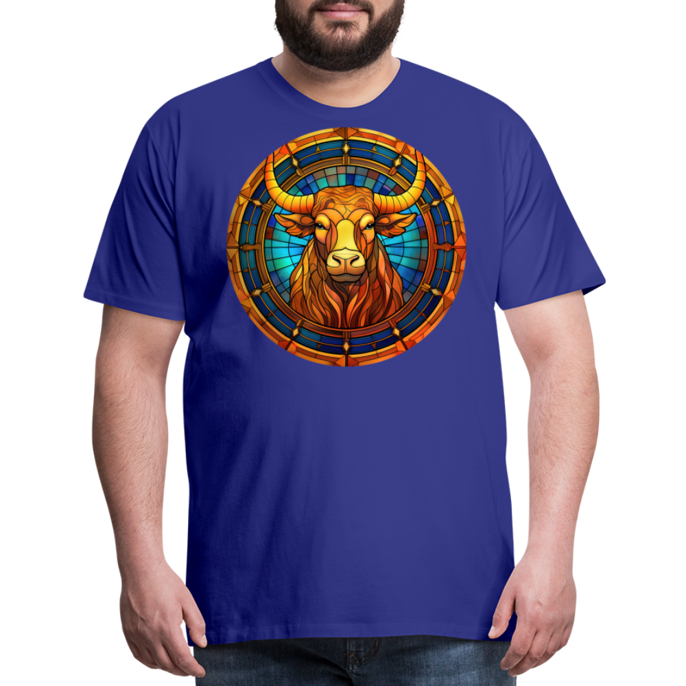 Men's Mosaic Taurus Premium T-Shirt - royal blue