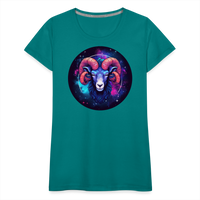 Thumbnail for Women’s Magic Aries Premium T-Shirt - teal