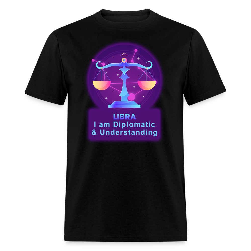 Men's Neon Libra Classic T-Shirt - black