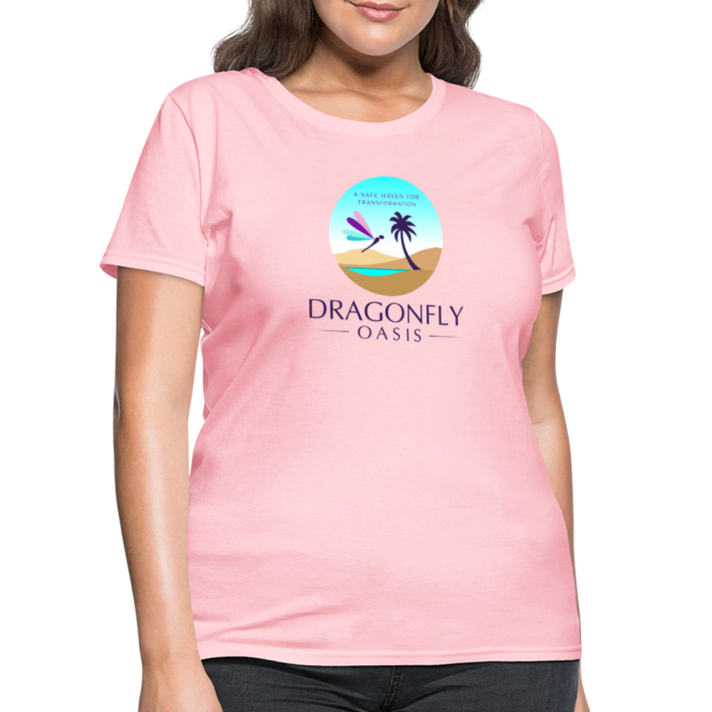 Women's Dragonfly Oasis V.1 Capricorn T-Shirt - pink