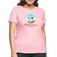 Thumbnail for Women's Dragonfly Oasis V.1 Capricorn T-Shirt - pink