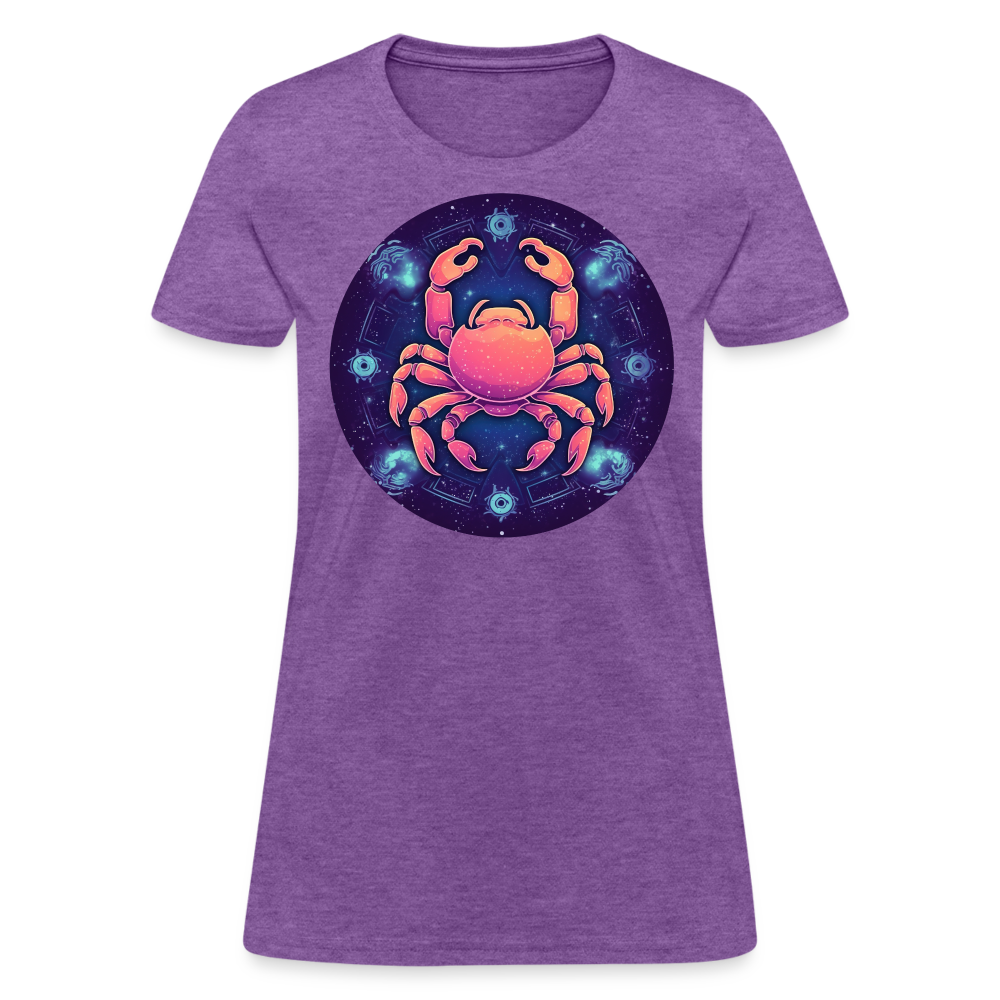 Women's Magic Cancer T-Shirt - purple heather