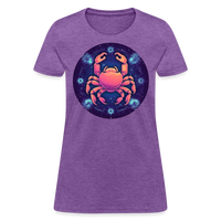 Thumbnail for Women's Magic Cancer T-Shirt - purple heather