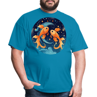 Thumbnail for Men's Magic Pisces Classic T-Shirt - turquoise