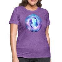 Thumbnail for Women's Classic Pisces T-Shirt - purple heather