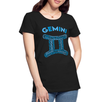 Thumbnail for Women's Power Words Gemini Premium T-Shirt - black