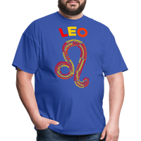 Thumbnail for Men's Power Words Leo Classic T-Shirt - royal blue