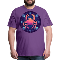 Thumbnail for Men's Magic Cancer Premium T-Shirt - purple