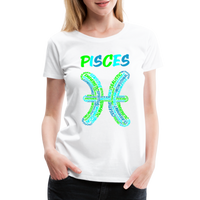 Thumbnail for Women's Power Words Pisces Premium T-Shirt - white