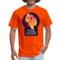 Thumbnail for Men's Glow Gemini Classic T-Shirt - orange