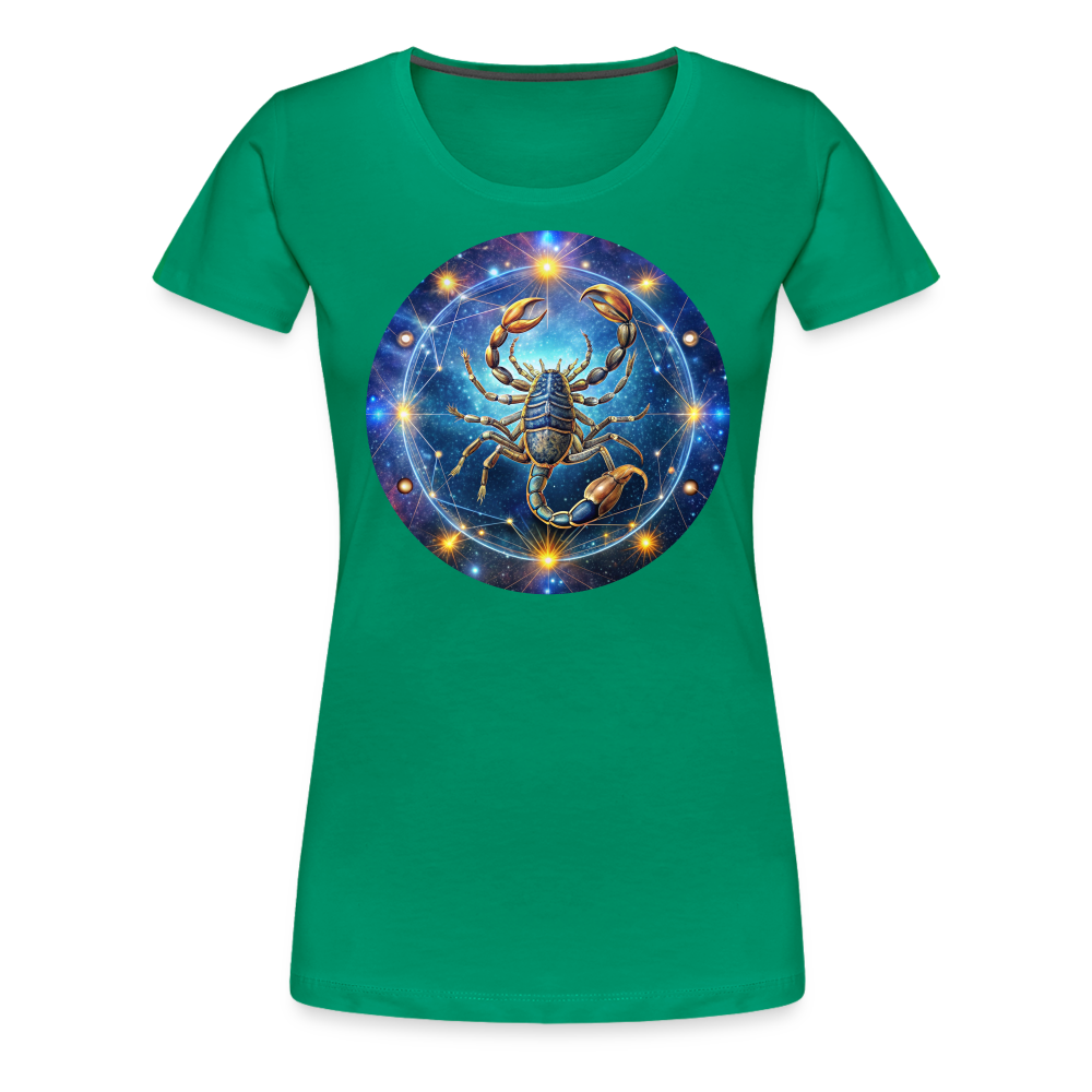 Women’s Symbol Scorpio Premium T-Shirt - kelly green