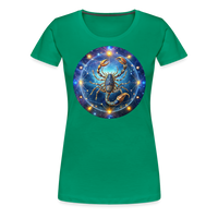 Thumbnail for Women’s Symbol Scorpio Premium T-Shirt - kelly green