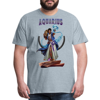 Thumbnail for Men's Astral Aquarius Premium T-Shirt - heather ice blue