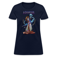 Thumbnail for Women's Astral Aquarius T-Shirt - navy