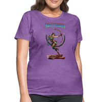 Thumbnail for Astral Sagittarius Women's T-Shirt - purple heather