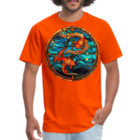 Thumbnail for Men's Mosaic Pisces Classic T-Shirt - orange