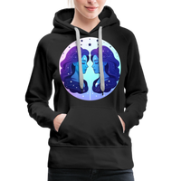 Thumbnail for Women’s Magic Gemini Premium Hoodie - black