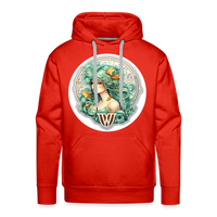 Thumbnail for Men’s Symbol Virgo Premium Hoodie - red