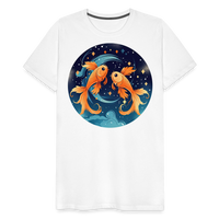 Thumbnail for Men's Magic Pisces Premium T-Shirt - white